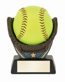 Softball Holder Resin Award