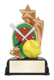 Softball Resin Star Award