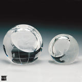 Sphere Paperweight with etched world
