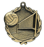 Volleyball Wreath Medal