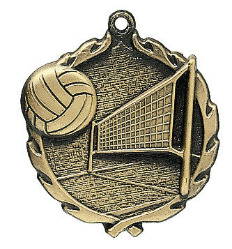 Volleyball Wreath Medal
