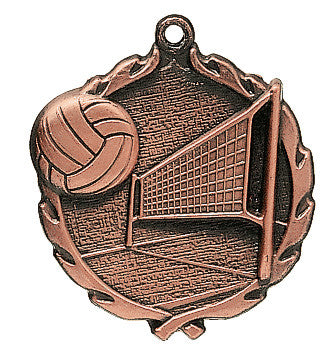 Volleyball Wreath Medal