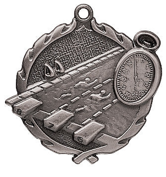 Swimming Wreath Medal