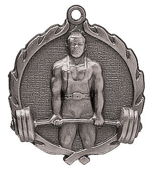 Weightlifting Wreath Medal