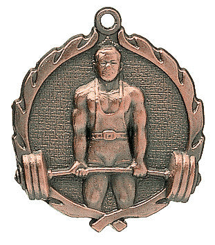 Weightlifting Wreath Medal