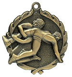 Wrestling Wreath Medal