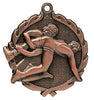 Wrestling Wreath Medal