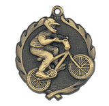 BMX Racing Wreath Medal