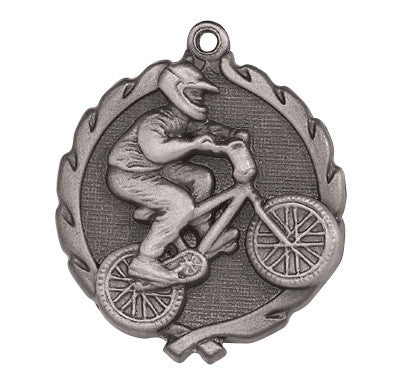 BMX Racing Wreath Medal