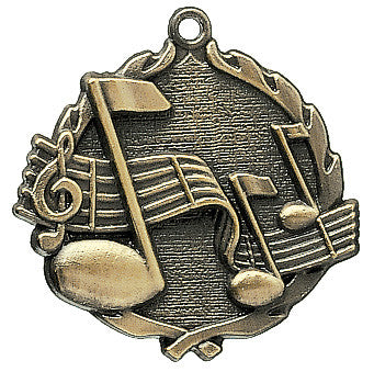 Music Wreath Medal