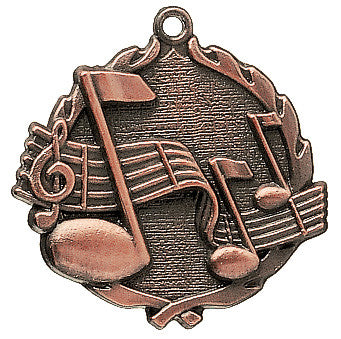 Music Wreath Medal