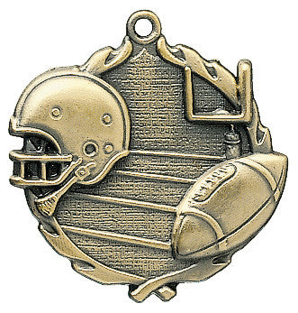Football Wreath Medal