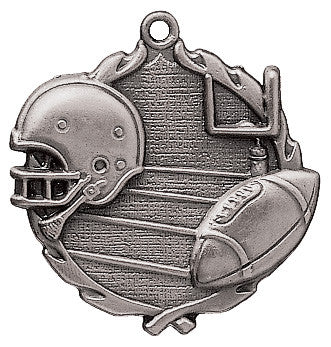 Football Wreath Medal