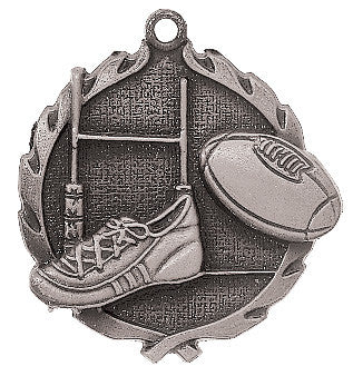 Rugby Wreath Medal
