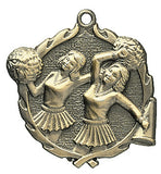 Cheerleader Wreath Medal