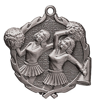Cheerleader Wreath Medal
