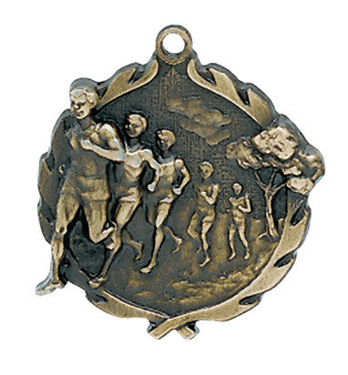Cross Country Male Wreath Medal