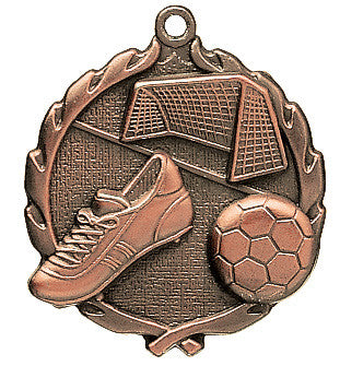 Soccer Wreath Medal