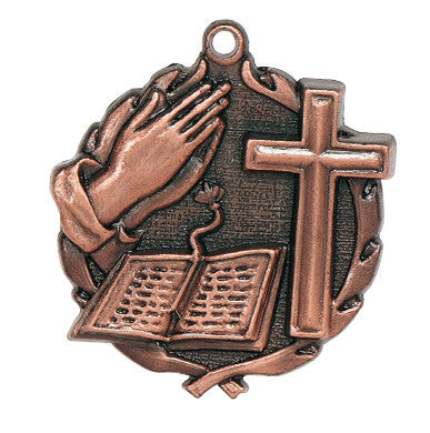 Religious Wreath Medal