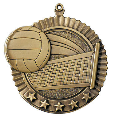 Volleyball Star Medal