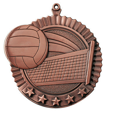 Volleyball Star Medal