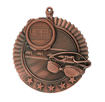 Swimming Star Medal