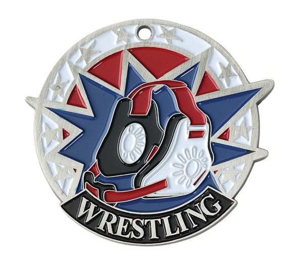 Wrestling USA Sport Medal
