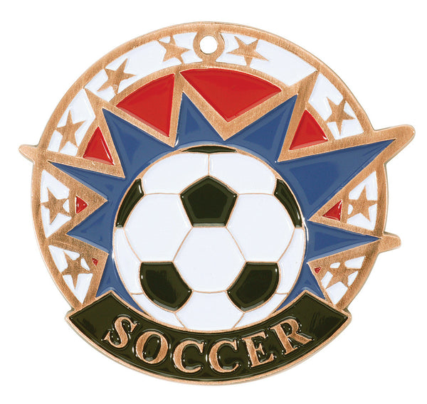 Soccer USA Sport Medal