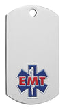 EMT Dog Tag with chain