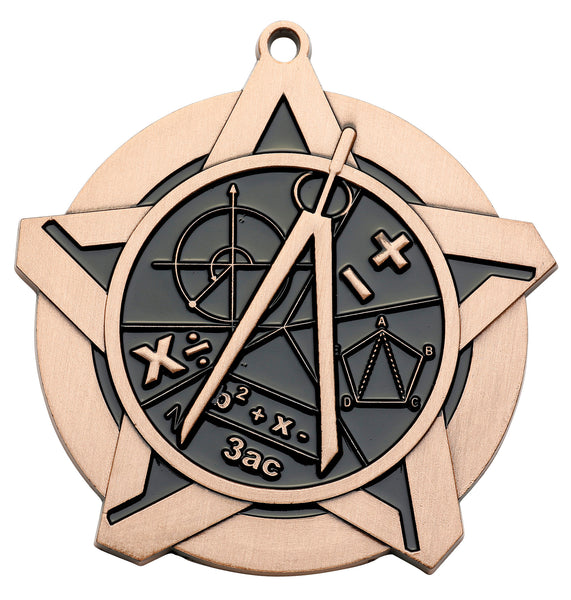 Mathematics Super Star Medal