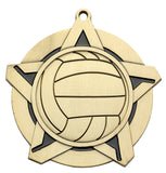Volleyball Super Star Medal