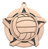 Volleyball Super Star Medal