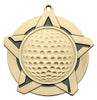 Golf Super Star Medal