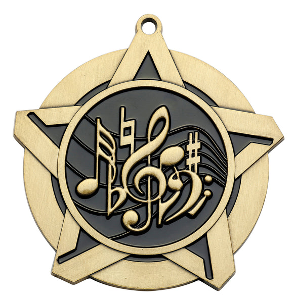 Music Super Star Medal
