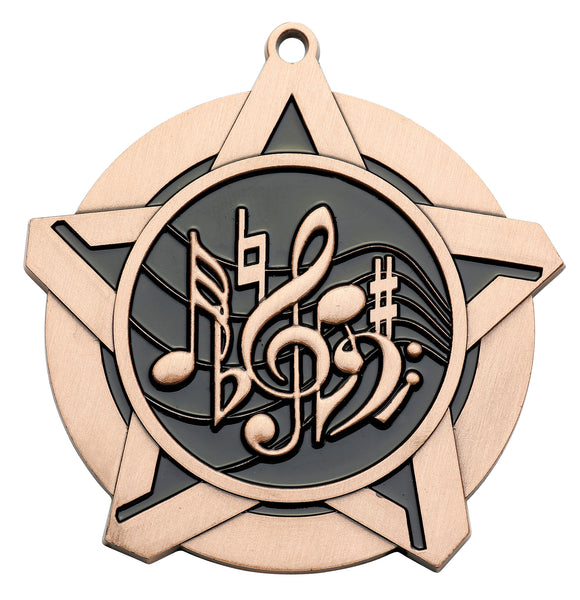Music Super Star Medal