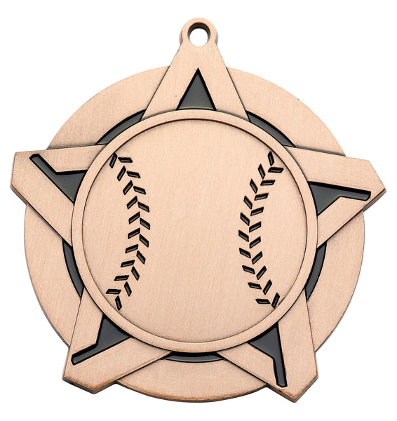 Baseball Super Star Medal