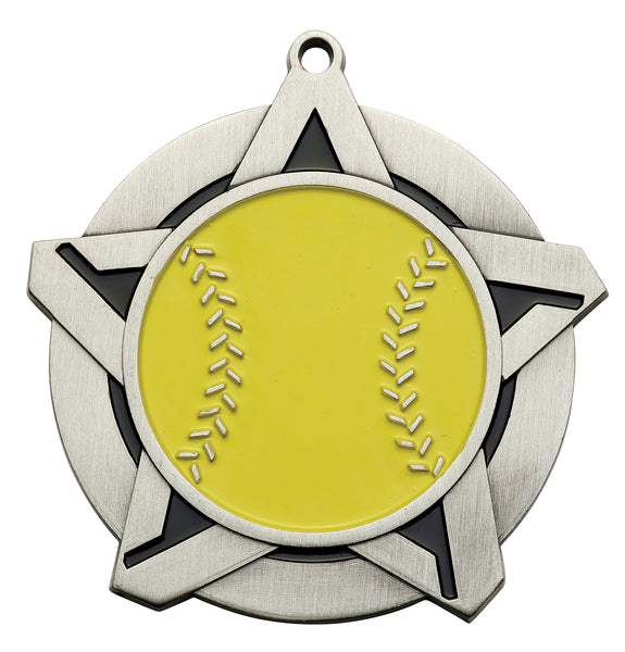 Softball Super Star Medal