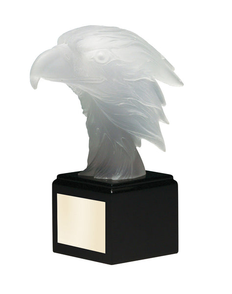 Frosted Eagle Resin Figures