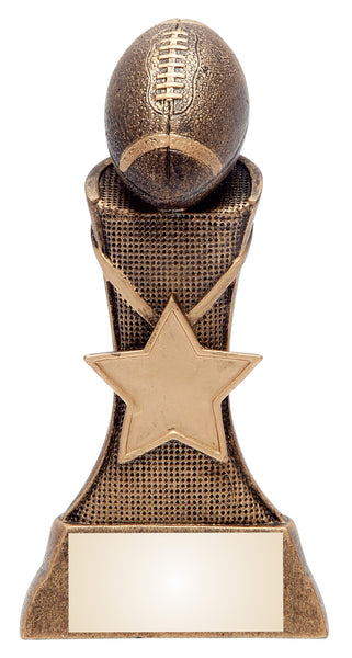 Football Triumph Award with Star