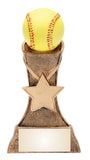 Softball Triumph Award with Star