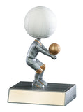 Volleyball Bobble head Resin Figure