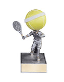 Tennis Bobble head Resin Figure