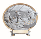 Hockey Resin Shield Oval