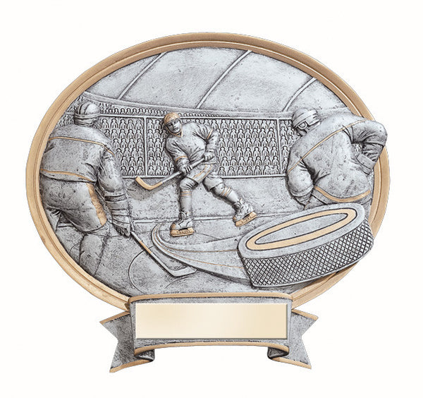 Hockey Resin Shield Oval