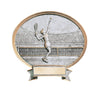 Tennis Resin Shield Oval