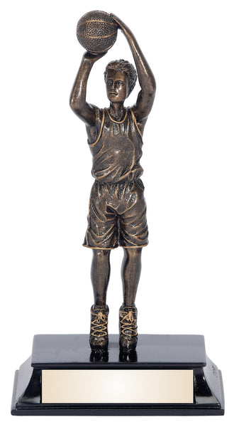 Basketball Action Resin Award