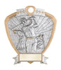 Golfer Legend Resin Shield
