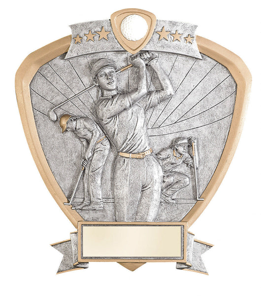 Golfer Legend Resin Shield