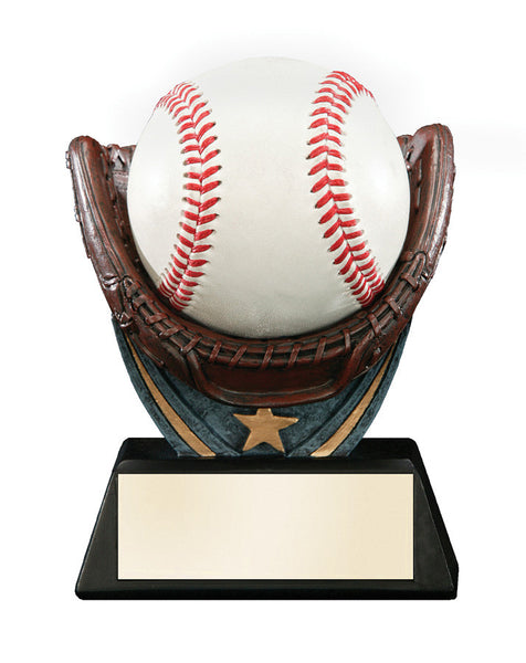 Baseball Holder Resin Award