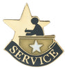 Gold Star Pin